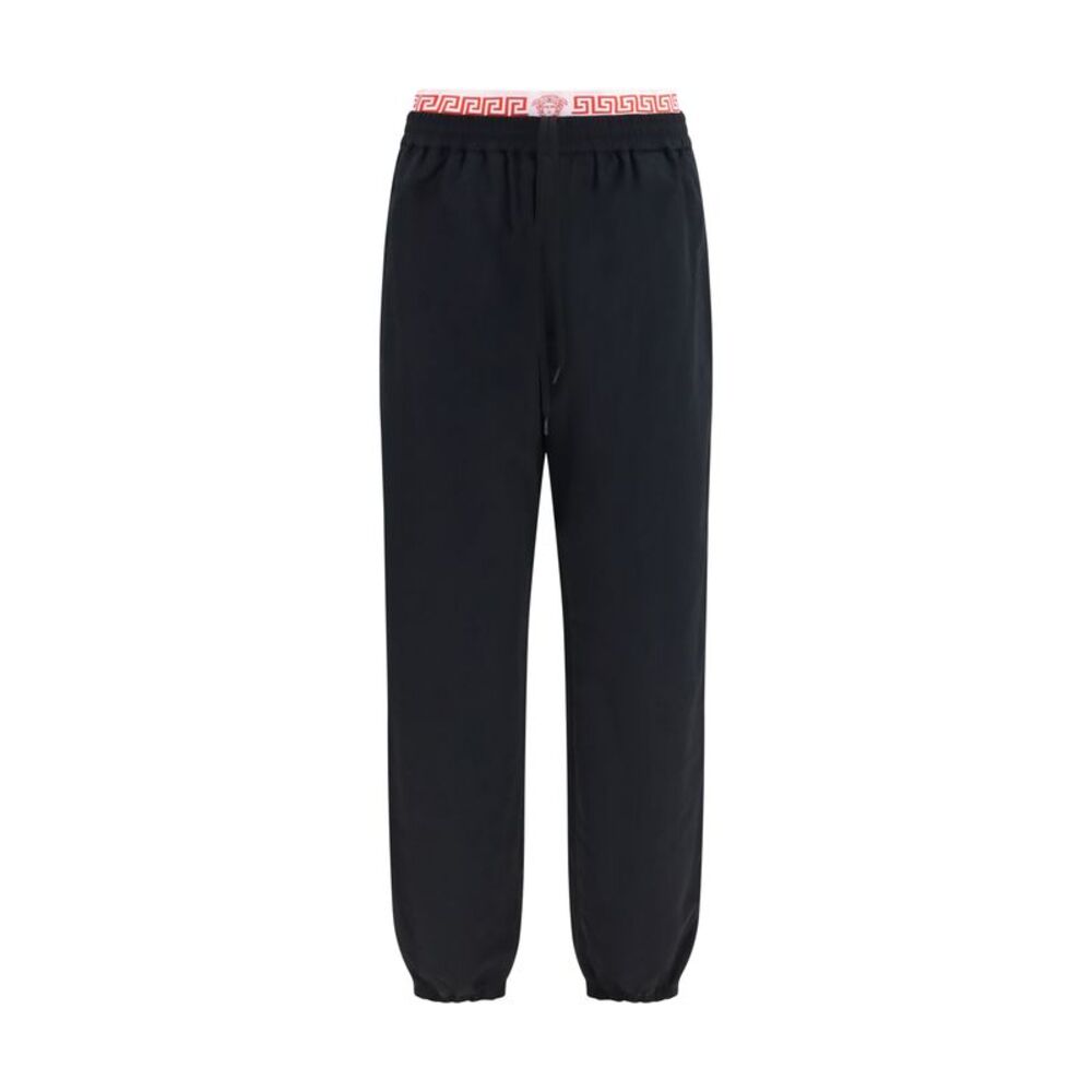 Versace Men Nylon Jogger Pants